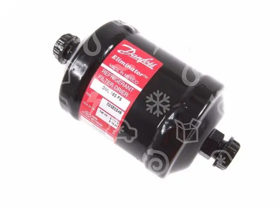 filtrdehydrátor univerzální Danfoss DML163FS 023Z3245, 023Z0245, připojení 3/8” ORS